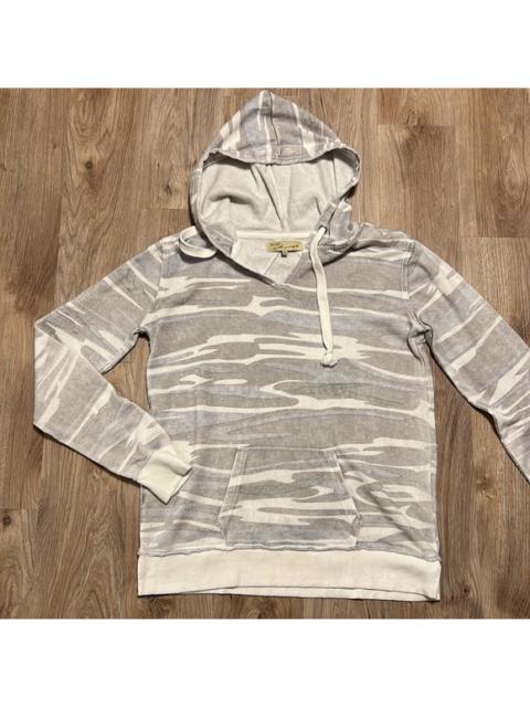 Other Designers Vintage Havana Burnout Fleece Camo Hoodie