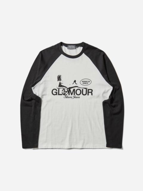 Hysteric Glamour Slam Jam Hysteric Angels Raglan Longsleeve T-Shirt White / Black