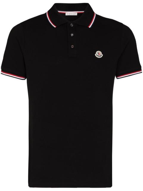 Moncler Moncler Men Logo Cotton Polo Shirt