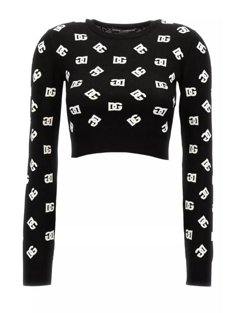 Dolce & Gabbana Dolce & Gabbana Women All Over Logo Sweater