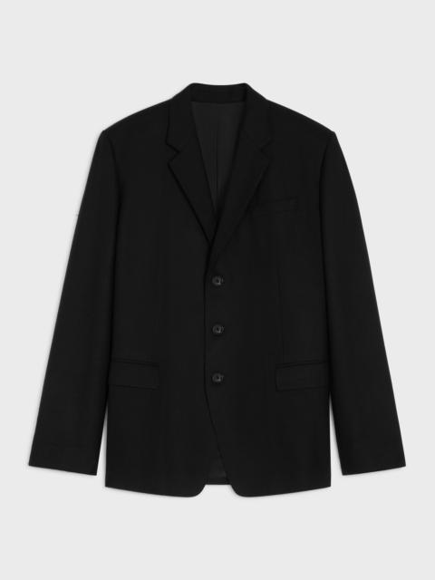 CELINE tailored jacket IN CASHMERE TWILL