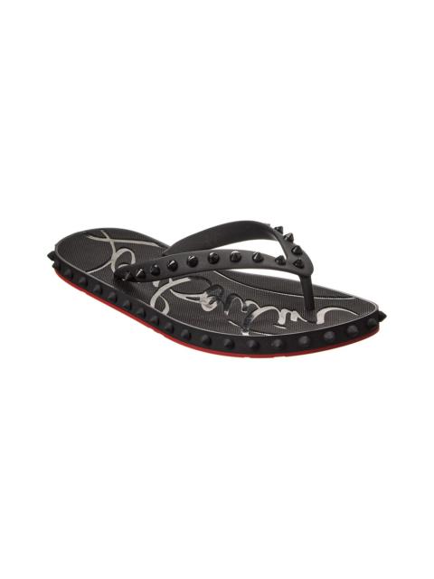 Christian Louboutin Christian Louboutin Super Loubi Rubber Flip Flop