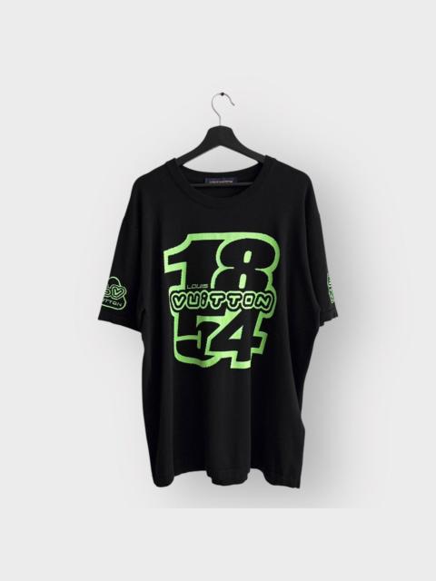 Louis Vuitton RARE! Louis Vuitton 1854 Knit Logo Tee (2XL)