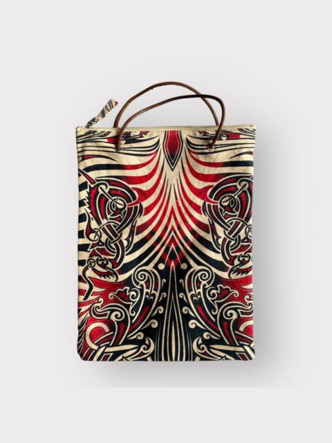 Jean Paul Gaultier SS96 Cyberbaba Tribal Tattoo Tote Bag