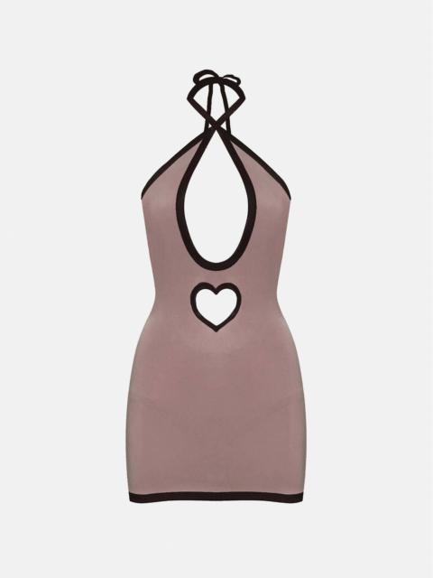 POSTER GIRL KYLIE DRESS JERSEY BROWN