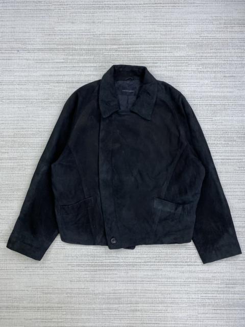 Other Designers Designer × Japanese Brand × Vintage - Vintage Lautreamont Asymetrical Leather Jacket