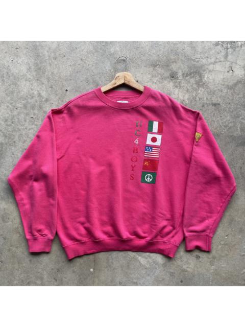 Other Designers Vintage - RARE💥 United Colors Benetton 5 Nation Flag Sweatshirt Jumper