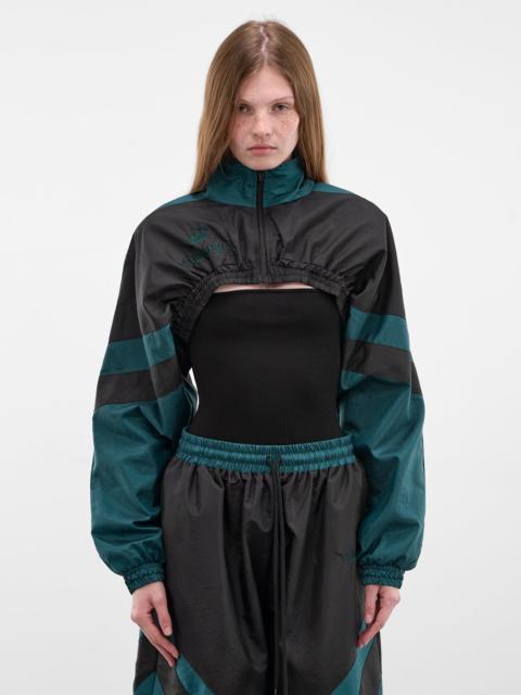VAQUERA Two-Tone Cropped Windbreaker