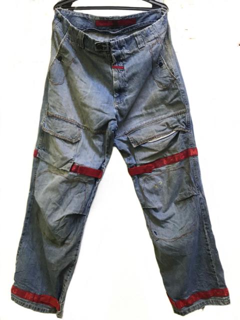 Other Designers Marithe Francois Girbaud Bondage Baggy Denim Pants