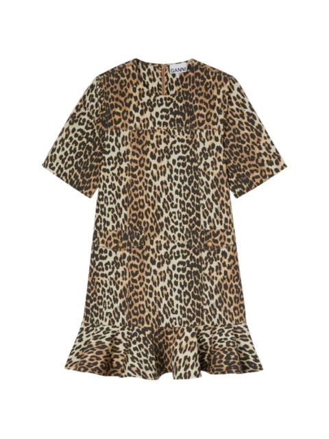 GANNI Organic cotton mini dress