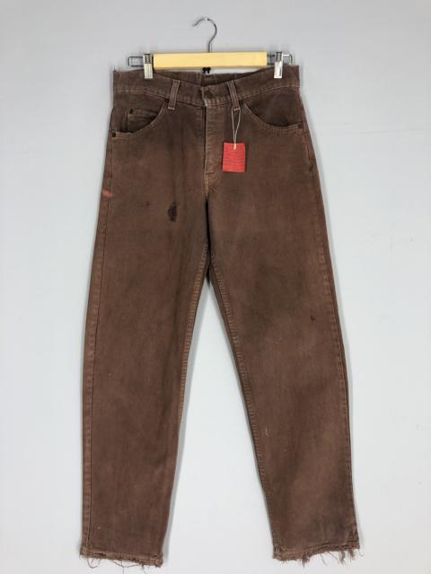 Other Designers Vintage - Distressed 555 Levi’s Brown Jean Ripped Jean Size 29