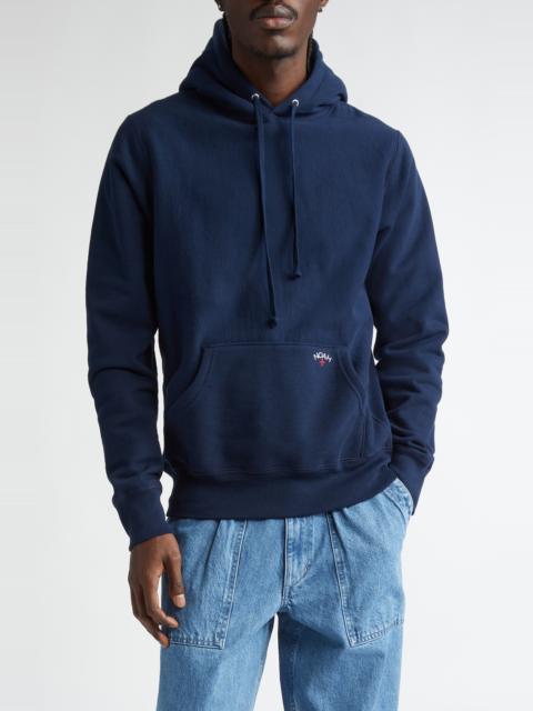 Noah Noah Classic Cotton Hoodie in Navy at Nordstrom