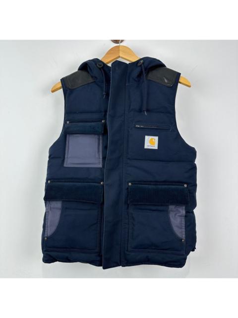 Junya Watanabe MAN Junya Watanabe x Carhart leather down vest