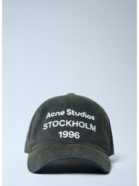 Acne Studios Acne Studios Men Logo Motif Baseball Cap