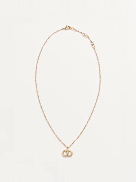 Valentino OVAL METAL NECKLACE