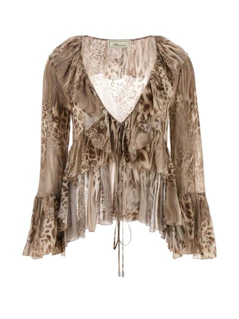 Blumarine Blumarine Women Printed Chiffon Blouse