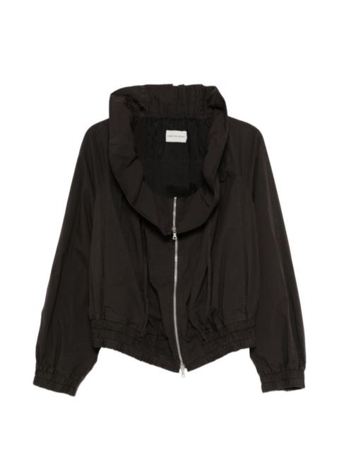 Dries Van Noten Dries Van Noten Women Cotton Blend Ruffled Jacket