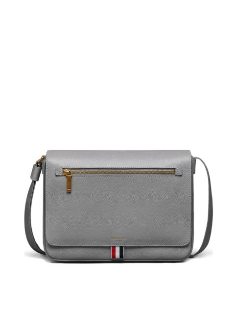 Thom Browne Pebble Grain Reporter Bag Men