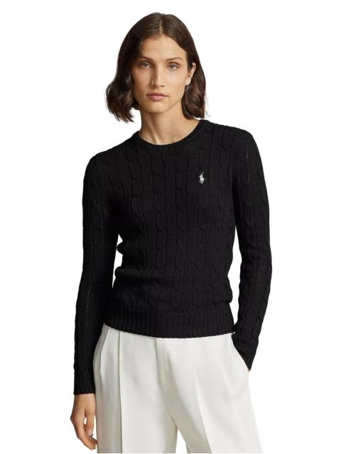 Polo Ralph Lauren Cable Knit Cotton Crewneck Sweater