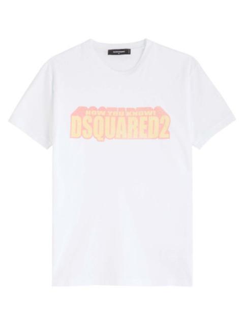 DSQUARED2 Very Very Dan Logo-printed Cotton T-shirt