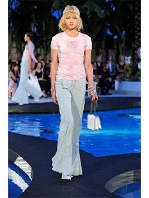 CHANEL Chanel - Resort 2009 - Tie-Dye Logo Tee