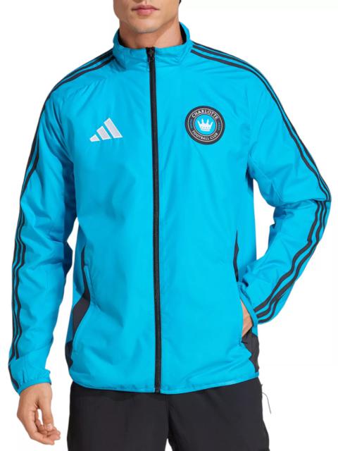 adidas adidas Adult Charlotte FC 2025 Blue Anthem Reversible Jacket