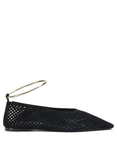Jil Sander Jil Sander Women Suede Perforated Ballet Flats