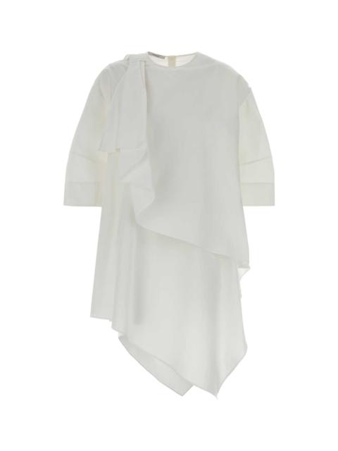 Givenchy White Poplin Mini Dress