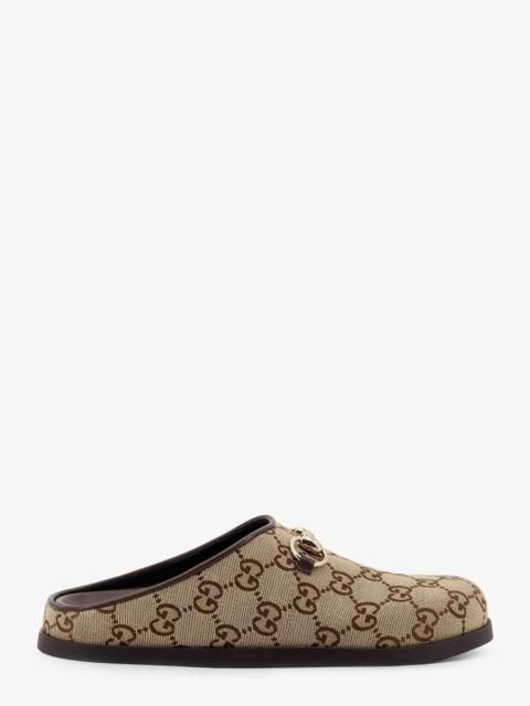 Gucci Gg Supreme Fabric Mule