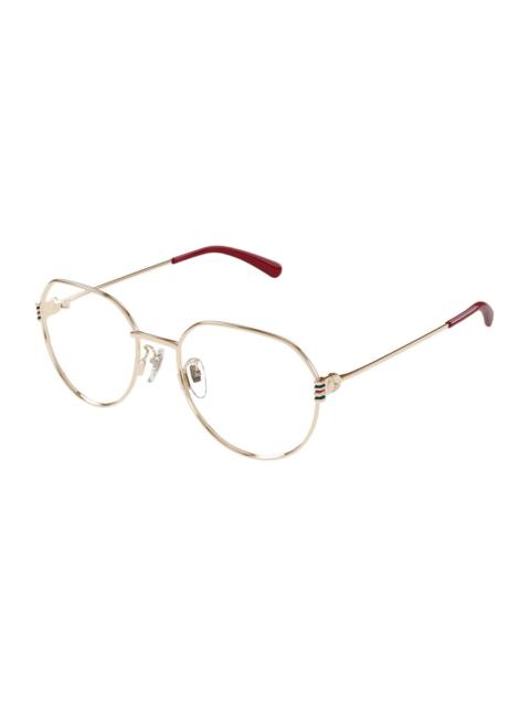 GUCCI Gucci Demo Oval Ladies Eyeglasses GG1675OK 003 55