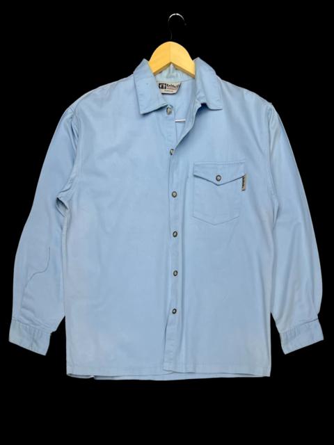 Other Designers Vintage - VTG 90s BITCH SKATEBOARD SHIRTS BUTTON UP SINGLE POCKET