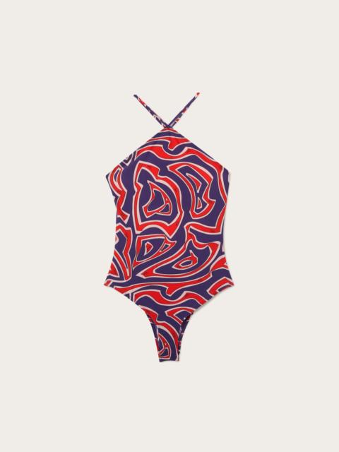PUCCI LABIRINTO PRINT SWIMSUIT