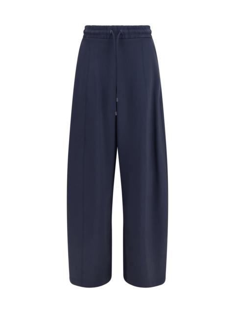Max Mara Max Mara Women Olmo Technical Cotton Jersey Pants