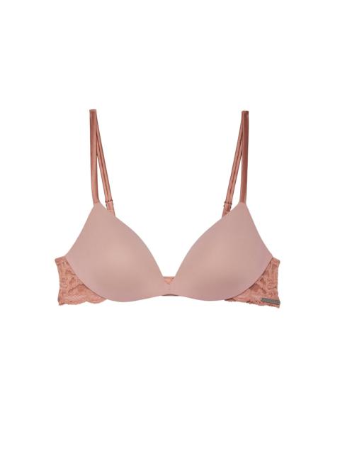 Fleur du Mal Charlotte Lace Wireless Push Up Bra