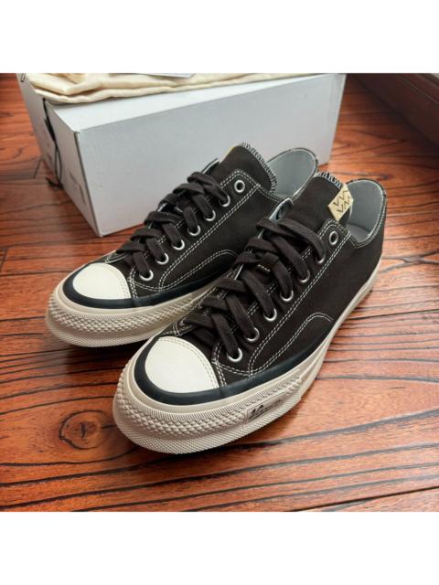 visvim Visvim 25aw SKAGWAY LO CANVAS black thin-sole canvas shoes