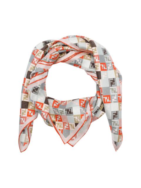FENDI Fendi Women Ff Silk Foulard