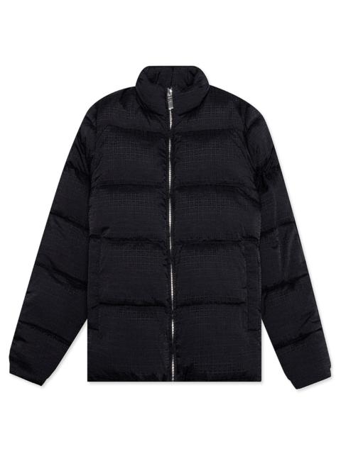 Givenchy GIVENCHY 4G ZIP MIDWEIGHT DOWN JACKET - BLACK