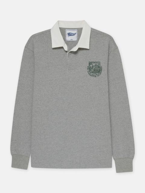 J. PRESS DARTMOUTH CREST  RUGBY SHIRT
