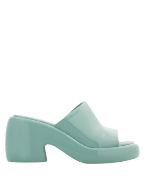 FERRAGAMO Ferragamo Deva Chunky Rubber Slides