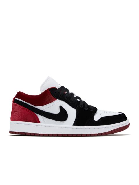 Jordan WMNS JORDAN 1 LOW 'VELVET BLACK TOE'