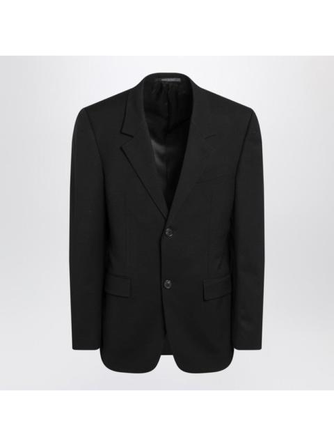 BALENCIAGA Balenciaga Single-Breasted Black Wool Jacket Women