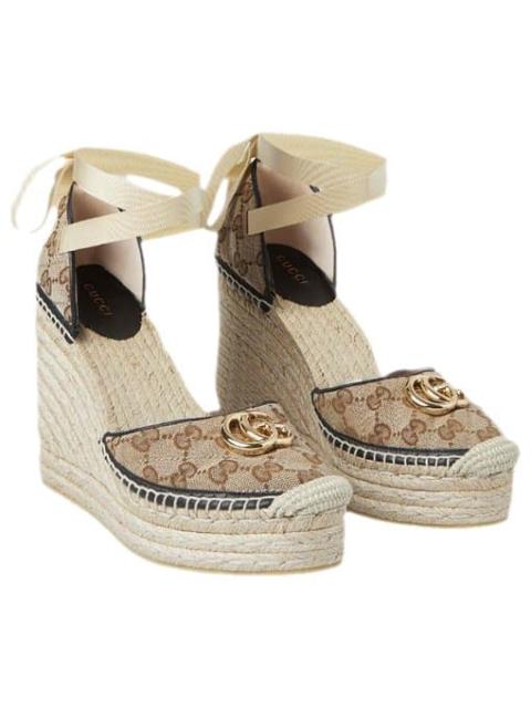 GUCCI Leather espadrilles