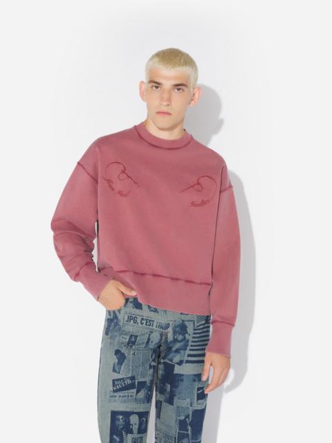 Jean Paul Gaultier THE NEEDLES EMBROIDERED SWEATSHIRT