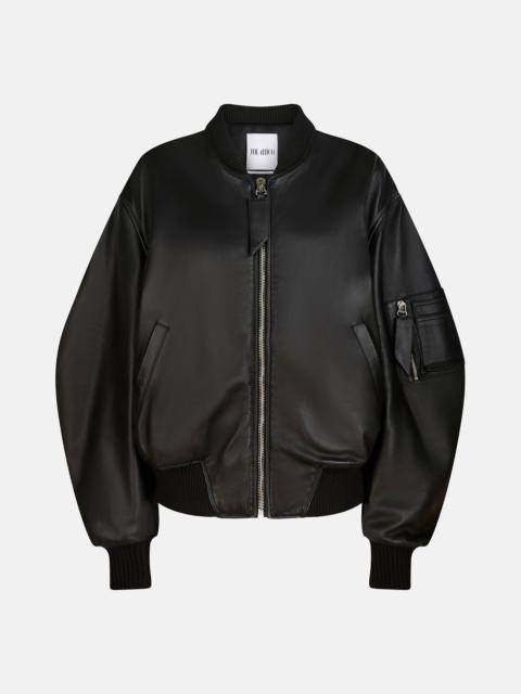 THE ATTICO ''ANJA'' BLACK BOMBER