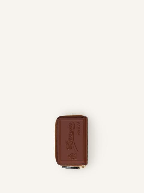 Lanvin CATCH BY LANVIN ZIPPED LEATHER CARDHOLDER