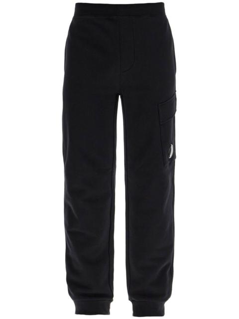 C.P. Company CARGO SWEATPANTS IN FLEECE FABRIC