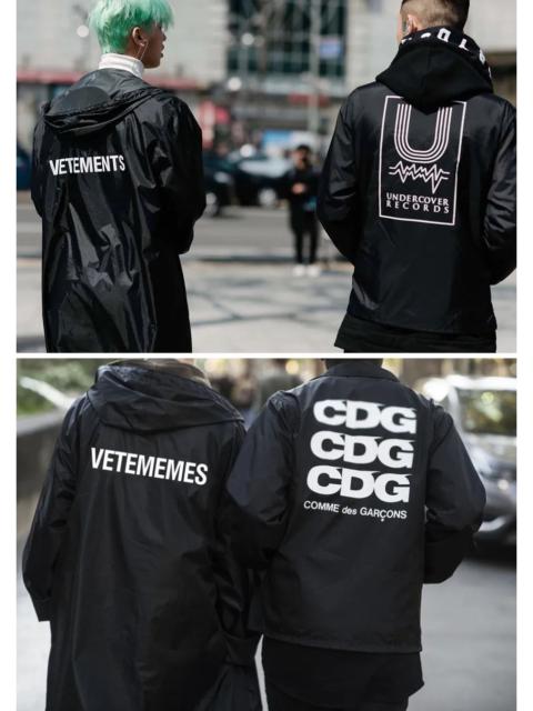UNDERCOVER RECORD COACH JACKET