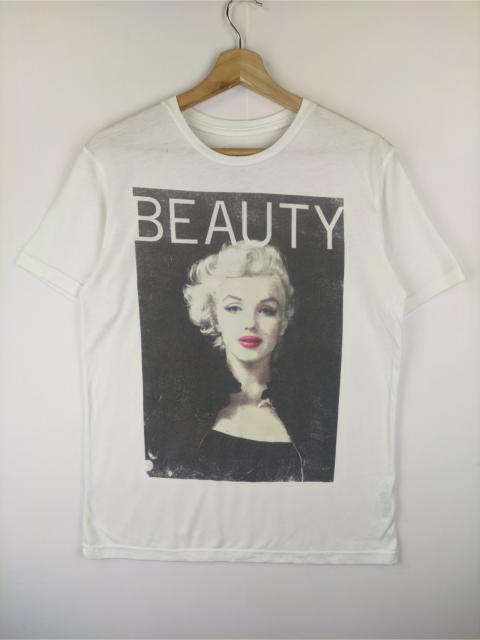 Other Designers 21 Men - Steals🔥T Shirt Marilyn Monroe Beauty Tee