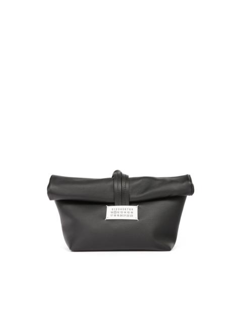 Maison Margiela LEATHER CLUTCH BAG - BLACK