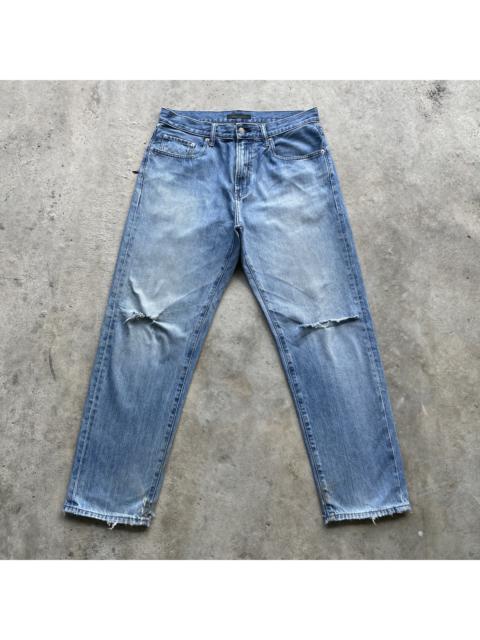 Other Designers Vintage - Vintage Japanese Brand Faded Denim Jeans Pants Distressed
